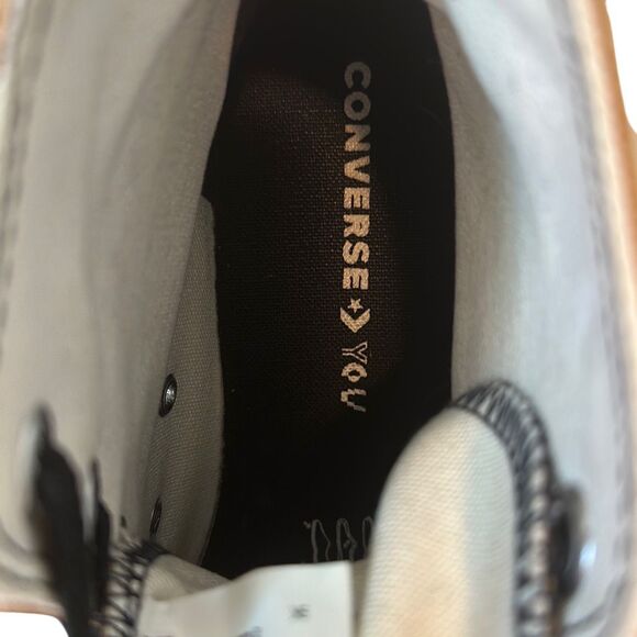 Converse by You Mofo Platform Hightop Chuck Taylor Mustard Yellow Sneakers 7W - Picture 8 of 9